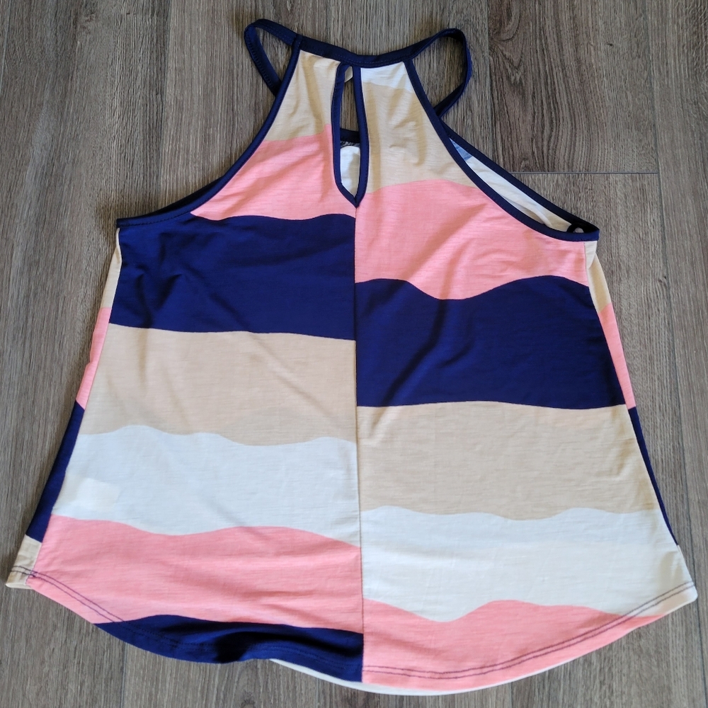 CHOCOLATE Halter Tank - Picture 2 of 5